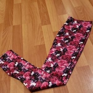 Floral leggings